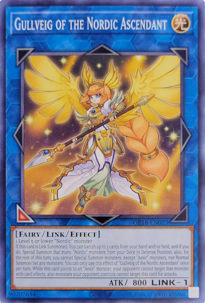 Gullveig of the Nordic Ascendant [OP18-EN023] Common Yu-Gi-Oh!