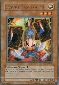 Sasuke Samurai #3 [IOC-EN011] Rare Yu-Gi-Oh!