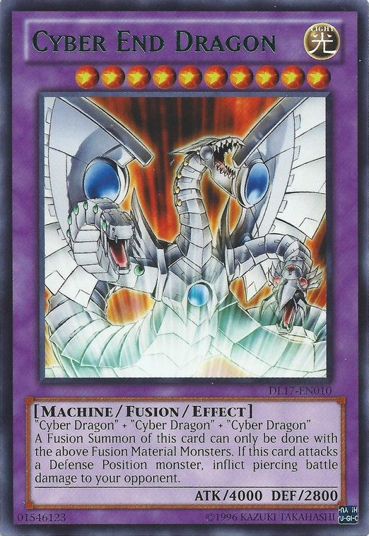 Cyber End Dragon (Green) [DL17-EN010] Rare Yu-Gi-Oh!