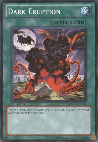 Dark Eruption [SDGU-EN030] Common Yu-Gi-Oh!