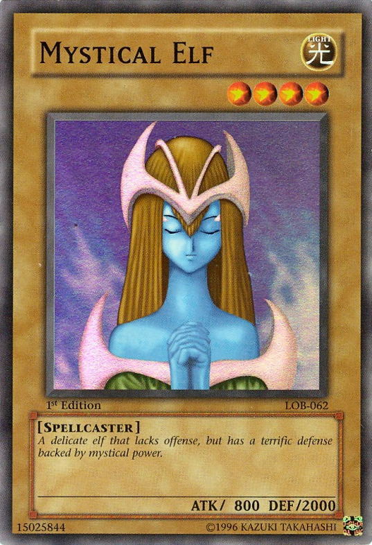 Mystical Elf [LOB-062] Super Rare Yu-Gi-Oh!