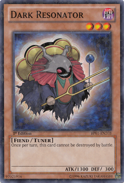 Dark Resonator [BP01-EN203] Starfoil Rare Yu-Gi-Oh!