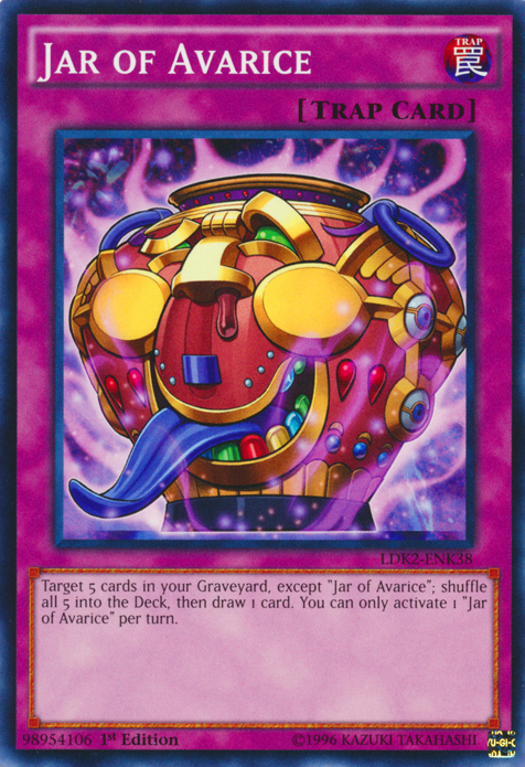 Jar of Avarice [LDK2-ENK38] Common Yu-Gi-Oh!