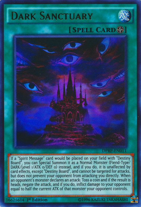 Dark Sanctuary [DPRP-EN011] Ultra Rare Yu-Gi-Oh!