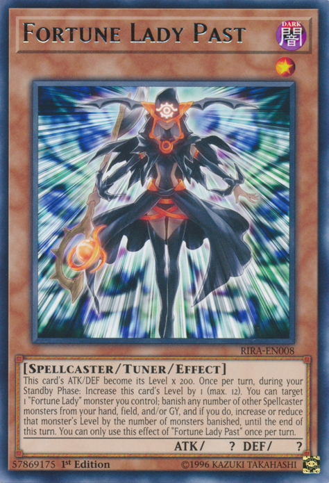 Fortune Lady Past [RIRA-EN008] Rare Yu-Gi-Oh!