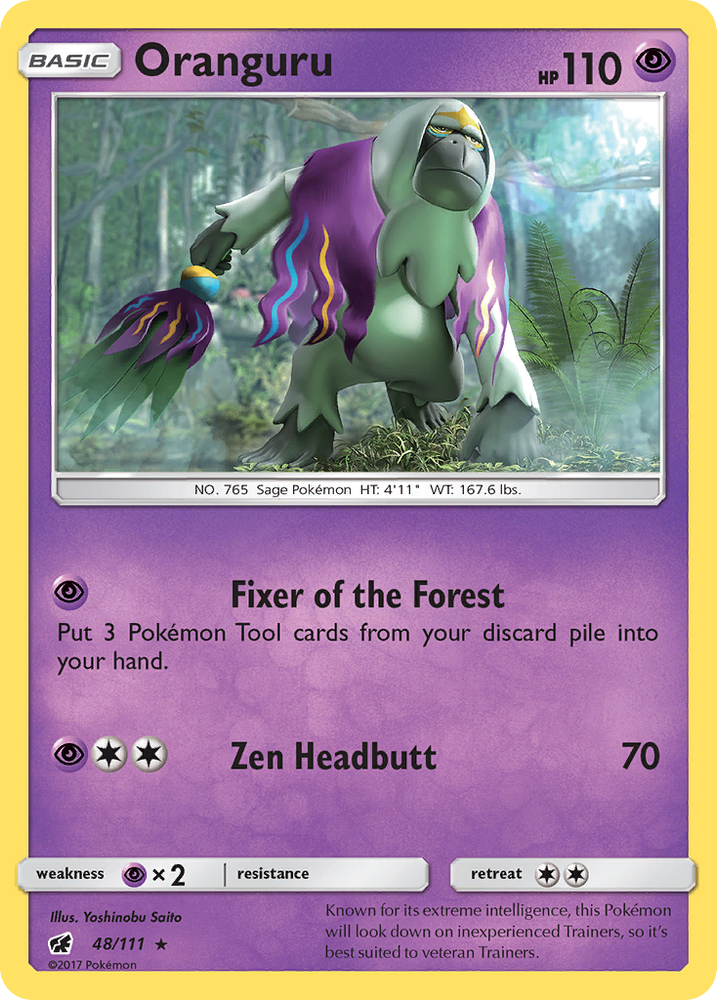Oranguru (48/111) [Sun & Moon: Crimson Invasion] Pokémon