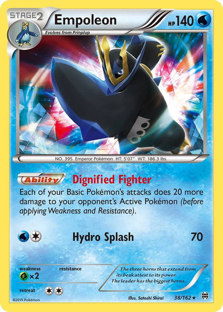 Empoleon (38/162) (Battle Arena Deck Exclusive) (Theme Deck Exclusive) [XY: BREAKthrough] Pokémon