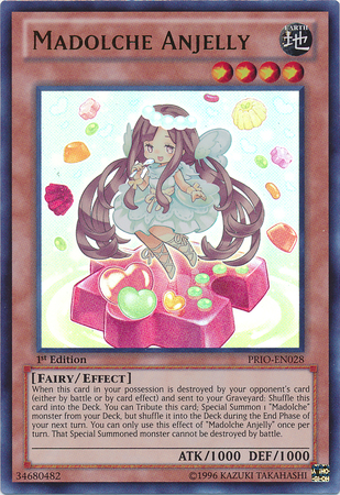 Madolche Anjelly [PRIO-EN028] Ultra Rare Yu-Gi-Oh!
