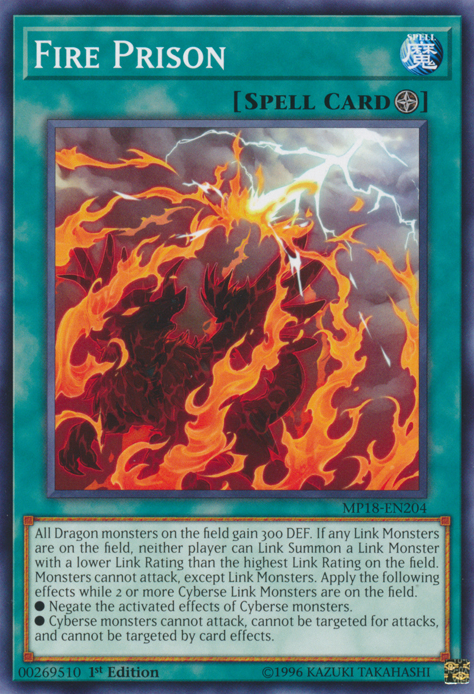 Fire Prison [MP18-EN204] Common Yu-Gi-Oh!