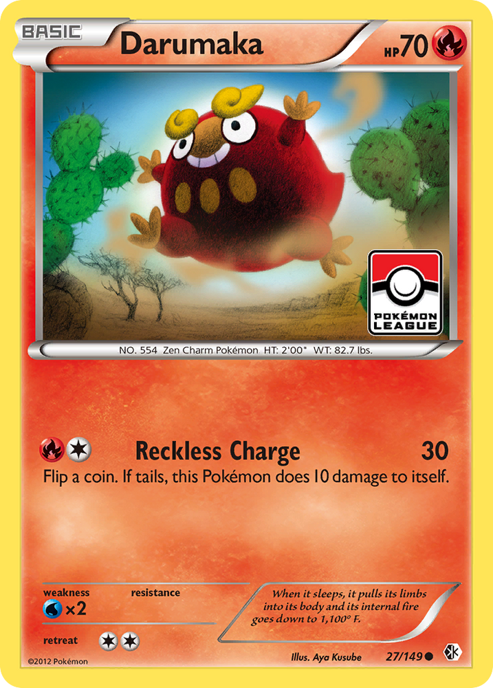Darumaka (27/149) [Black & White: Boundaries Crossed] Pokémon