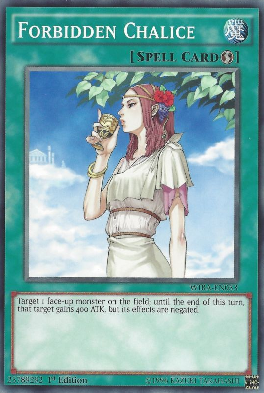 Forbidden Chalice [WIRA-EN053] Common Yu-Gi-Oh!