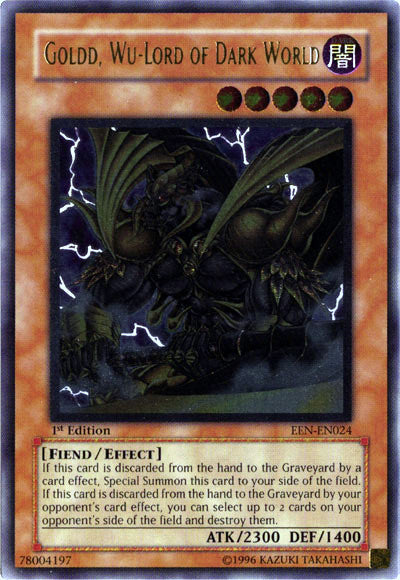 Goldd, Wu-Lord of Dark World [EEN-EN024] Ultimate Rare Yu-Gi-Oh!