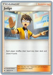 Judge (108/131) (Pikarom Judge - Haruki Miyamoto) [World Championships 2019] Pokémon