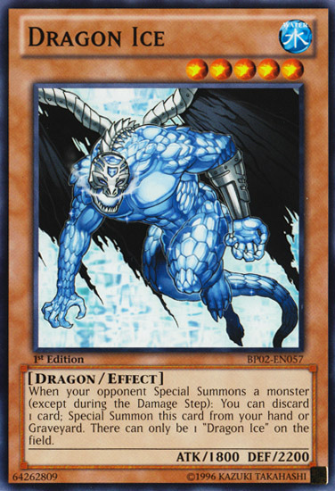 Dragon Ice [BP02-EN057] Mosaic Rare Yu-Gi-Oh!