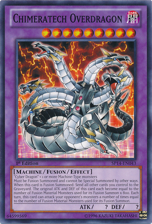 Chimeratech Overdragon [SP14-EN043] Common Yu-Gi-Oh!