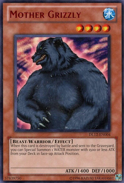 Mother Grizzly (Red) [DL12-EN004] Rare Yu-Gi-Oh!