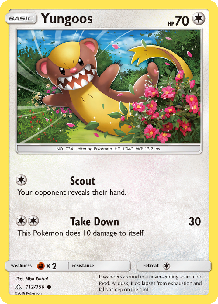 Yungoos (112/156) [Sun & Moon: Ultra Prism] Pokémon
