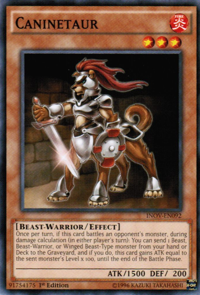 Caninetaur [INOV-EN092] Common Yu-Gi-Oh!