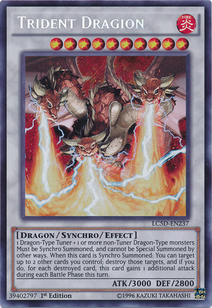 Trident Dragion [LC5D-EN237] Secret Rare Yu-Gi-Oh!