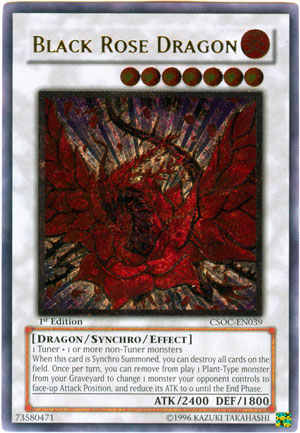 Black Rose Dragon (UTR) [CSOC-EN039] Ultimate Rare Yu-Gi-Oh!