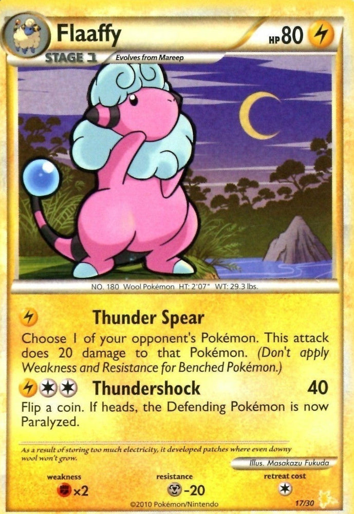Flaaffy (17/30) [HeartGold & SoulSilver: Trainer Kit - Raichu] Pokémon
