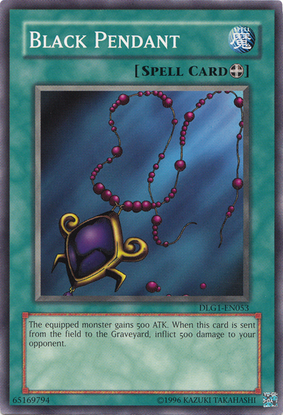 Black Pendant [DLG1-EN053] Common Yu-Gi-Oh!