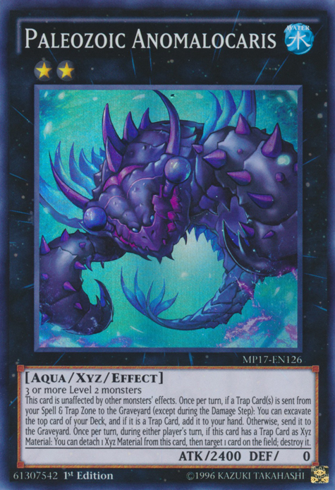 Paleozoic Anomalocaris [MP17-EN126] Super Rare Yu-Gi-Oh!
