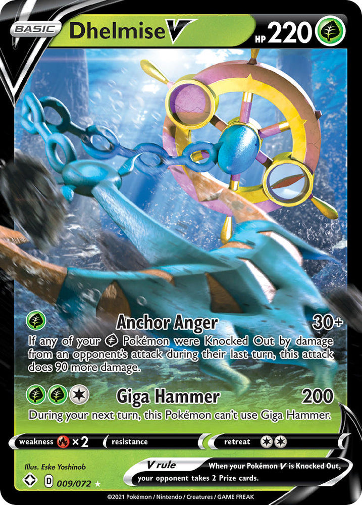 Dhelmise V (009/072) [Sword & Shield: Shining Fates] Pokémon