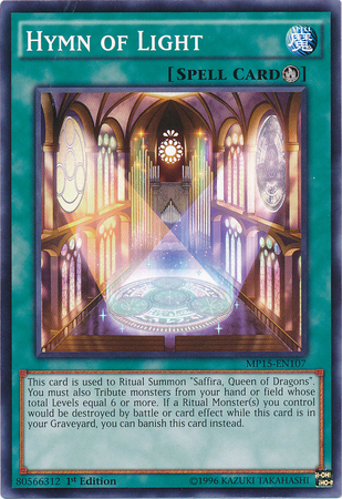 Hymn of Light [MP15-EN107] Common Yu-Gi-Oh!