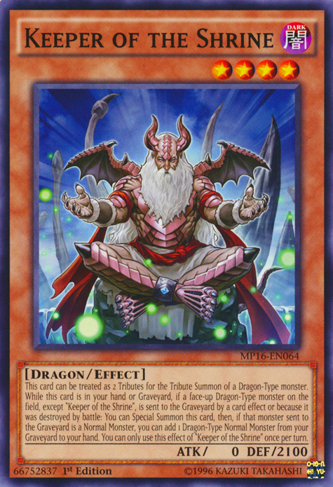 Keeper of the Shrine [MP16-EN064] Common Yu-Gi-Oh!