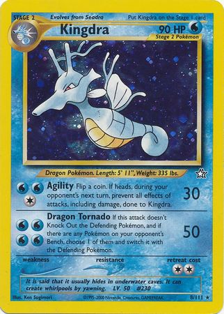 Kingdra (8/111) [Neo Genesis Unlimited] Pokémon