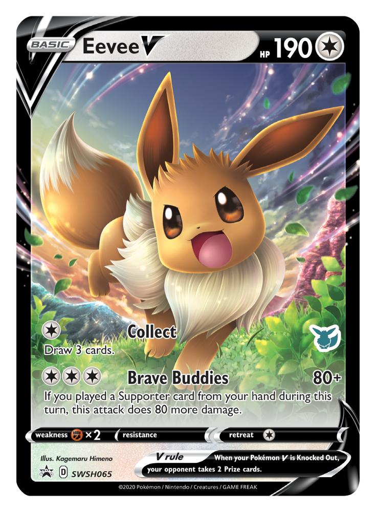 Eevee V (SWSH065) (Eevee Deck) [Battle Academy 2022] Pokémon