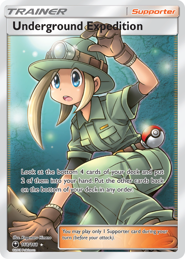 Underground Expedition (168/168) [Sun & Moon: Celestial Storm] Pokémon