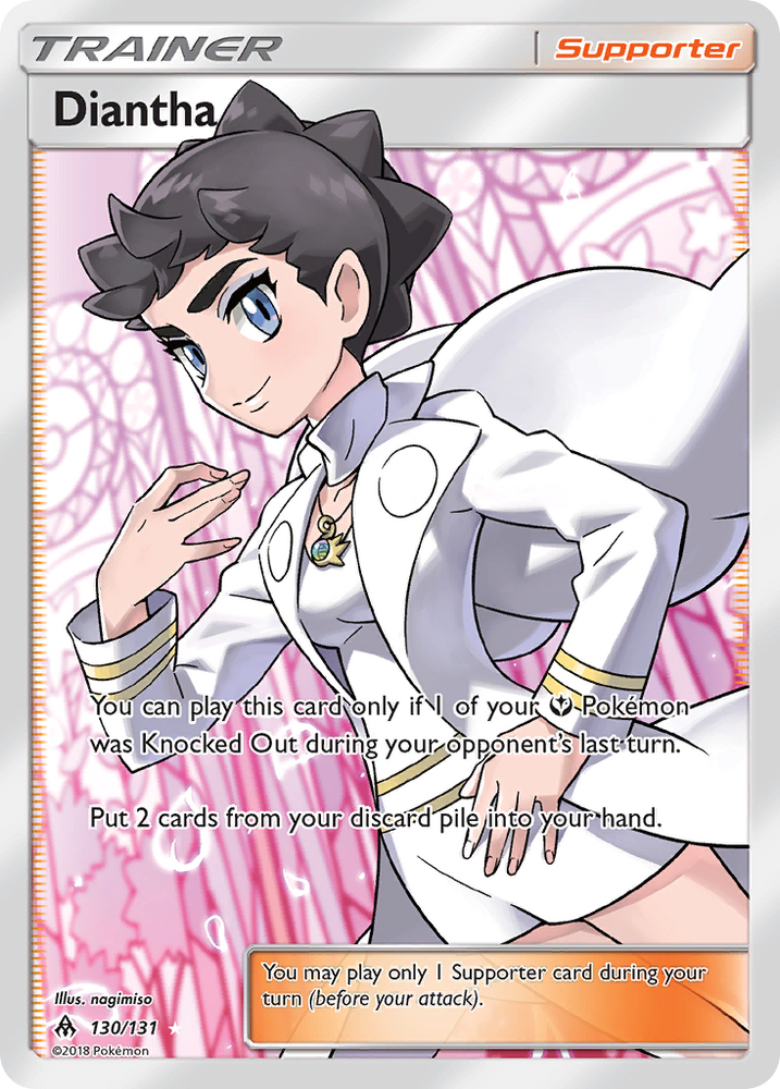 Diantha (130/131) [Sun & Moon: Forbidden Light] Pokémon