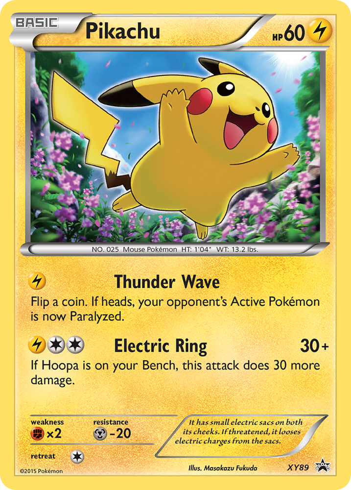 Pikachu (XY89) (Collector Chest) [XY: Black Star Promos] Pokémon