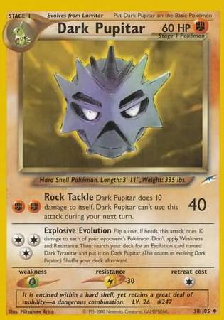 Dark Pupitar (38/105) [Neo Destiny Unlimited] Pokémon