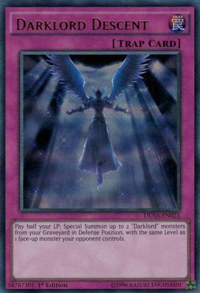 Darklord Descent [DUSA-EN023] Ultra Rare Yu-Gi-Oh!