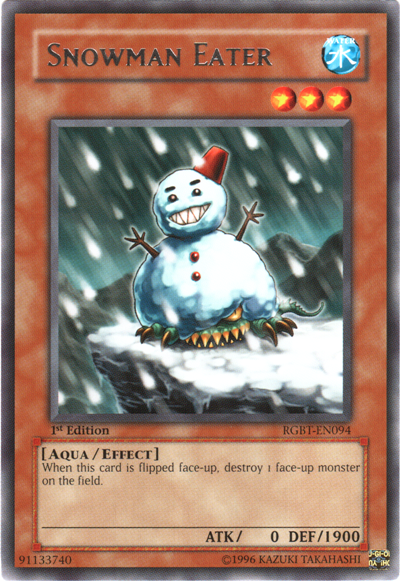 Snowman Eater [RGBT-EN094] Rare Yu-Gi-Oh!