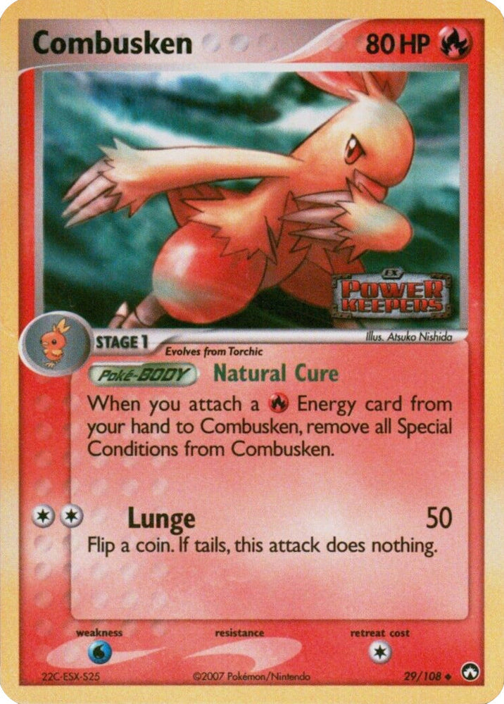 Combusken (29/108) (Stamped) [EX: Power Keepers] Pokémon