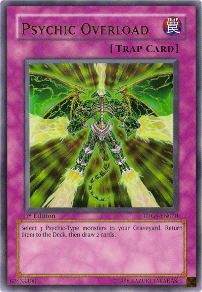 Psychic Overload [TDGS-EN070] Ultra Rare Yu-Gi-Oh!