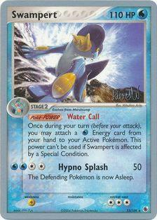 Swampert (13/109) (Rocky Beach - Reed Weichler) [World Championships 2004] Pokémon