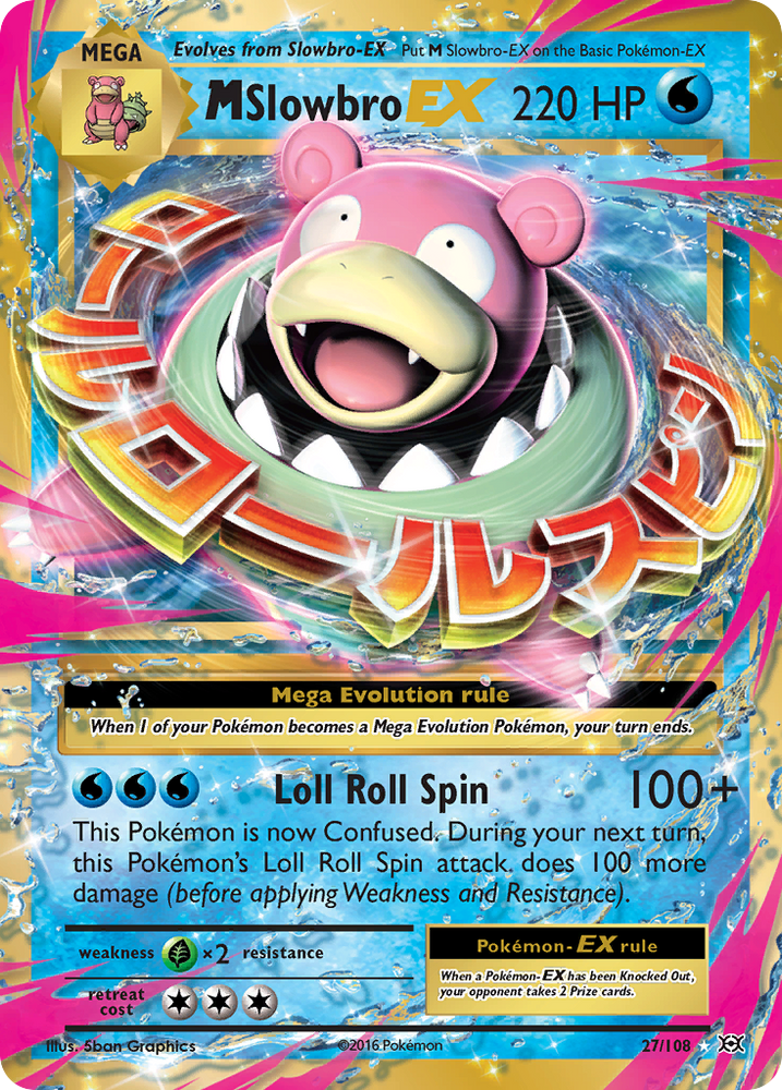 M Slowbro EX (27/108) [XY: Evolutions] Pokémon
