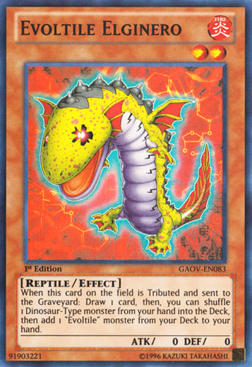 Evoltile Elginero [GAOV-EN083] Super Rare Yu-Gi-Oh!