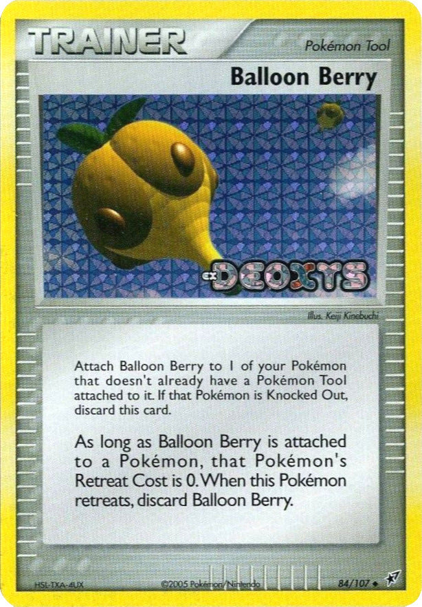 Balloon Berry (84/107) (Stamped) [EX: Deoxys] Pokémon