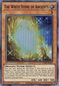 The White Stone of Ancients (Green) [LDS2-EN013] Ultra Rare Yu-Gi-Oh!