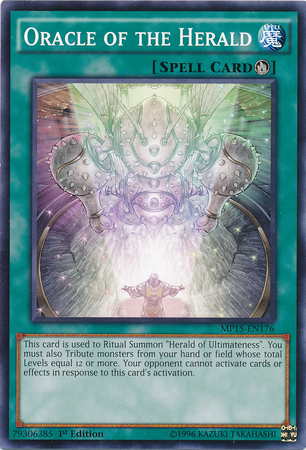 Oracle of the Herald [MP15-EN176] Common Yu-Gi-Oh!
