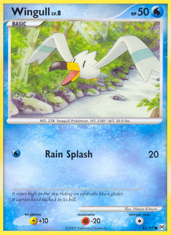 Wingull (81/99) [Platinum: Arceus] Pokémon