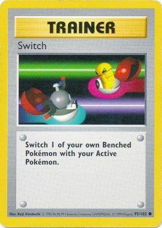 Switch (95/102) [Base Set Shadowless Unlimited] Pokémon