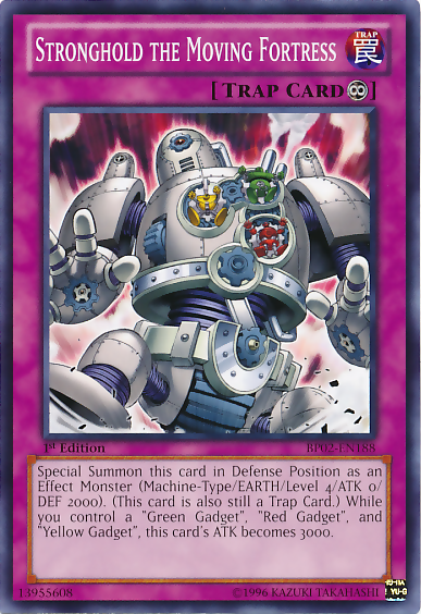 Stronghold the Moving Fortress [BP02-EN188] Mosaic Rare Yu-Gi-Oh!