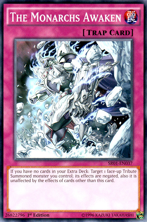 The Monarchs Awaken [SR01-EN037] Common Yu-Gi-Oh!